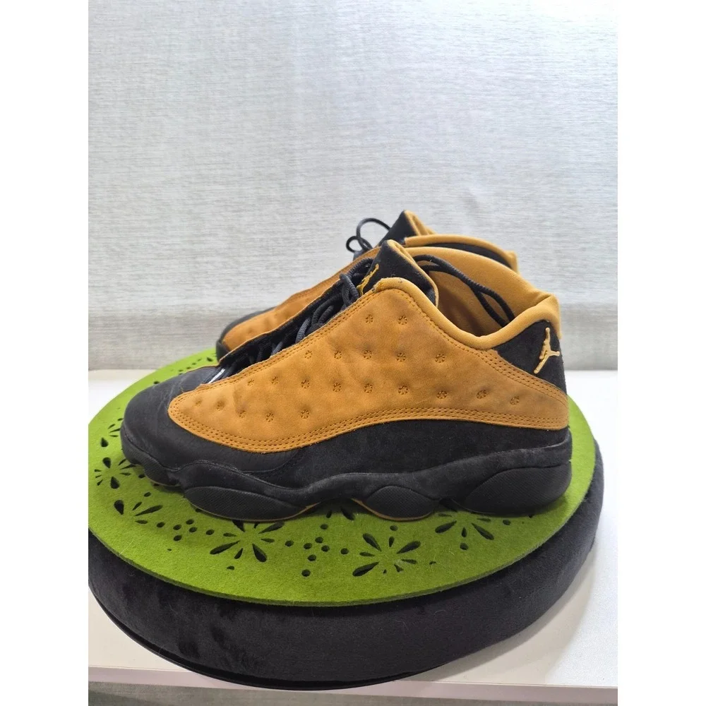 Air Jordan 13 Retro Low 136008-071 Mens 8.5 Shoes Black Brown Chutney Sneakers